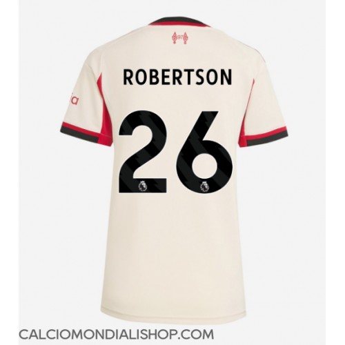 Maglie da calcio Liverpool Andrew Robertson #26 Seconda Maglia Femminile 2025-26 Manica Corta Maglie da calcio Liverpool Andrew Robertson #26 Seconda Maglia Femminile 2025-26 Manica Corta